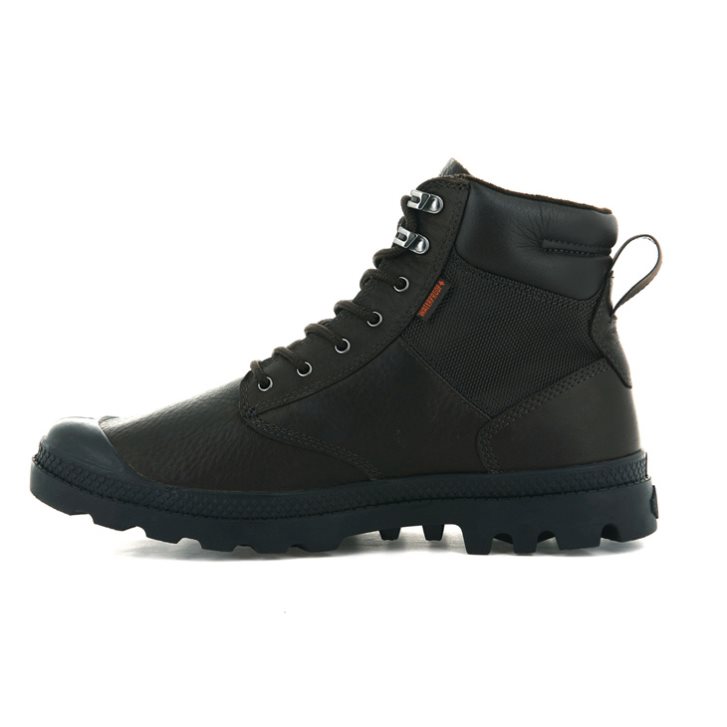 Bottes Palladium Pampa Shield WP+ LTH Femme Noir | FR HCV142Y